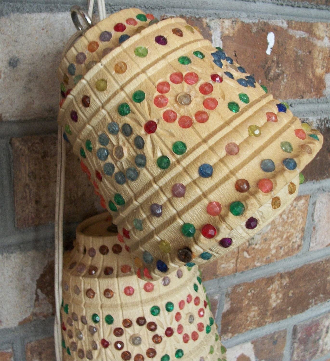 Vintage Lawnware Patio Party Lights