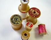 On Sale Vintage Instant Collection Wooden Spools Thread Online Vintage, vintage clothing, home accents, vintage dress On Sale Vintage Instant Collection Wooden Spools Thread Online Vintage, vintage clothing, home accents, vintage dress
