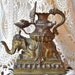Vintage Elephant Incense Burner
