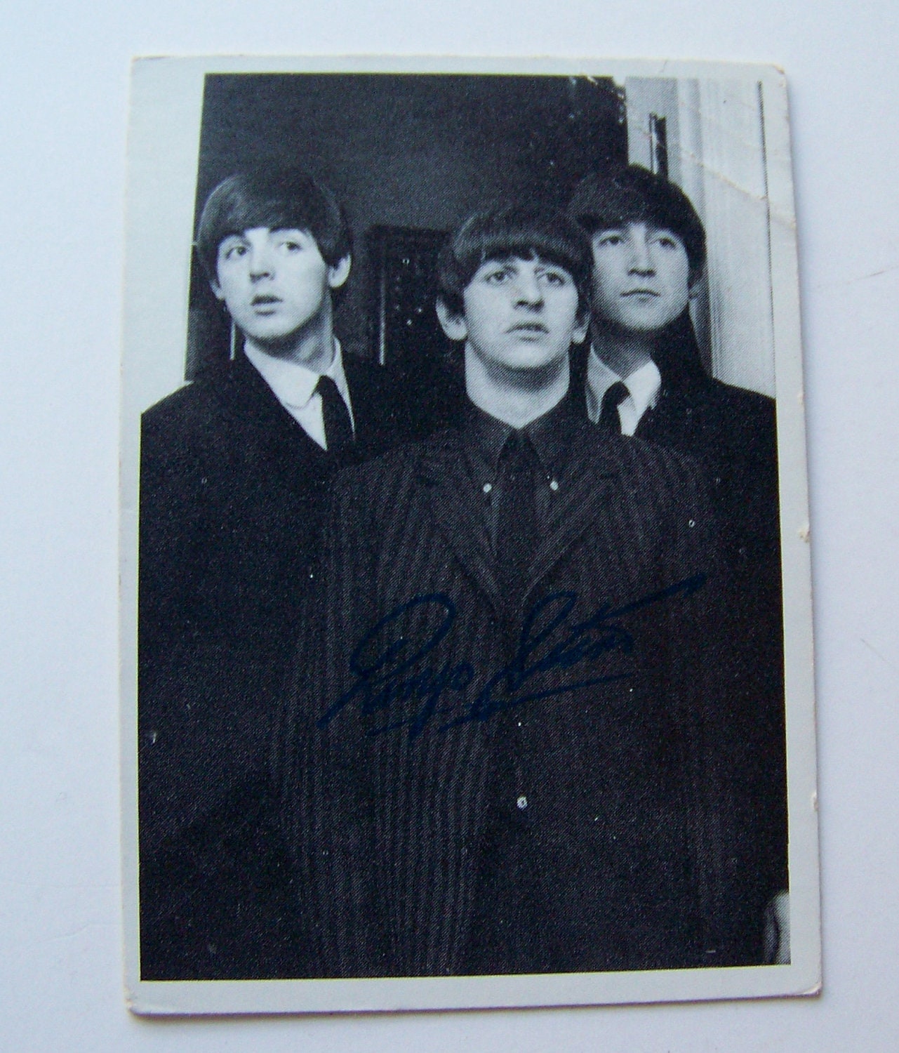 Vintage Beatles Trading Card 1960s Beatles Bubble by CynthiasAttic