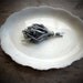Antique Creamware Platter, K T and K
