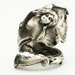 Spoon Ring of Art Nouveau Mermaid in Sterling Silver, Handcrafted in your size (2513)