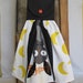 Reserved for Alex Two Halloween Kitchen Towels Hanging Bat