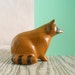 Vintage Wooden Raccoon - Childs Toy
