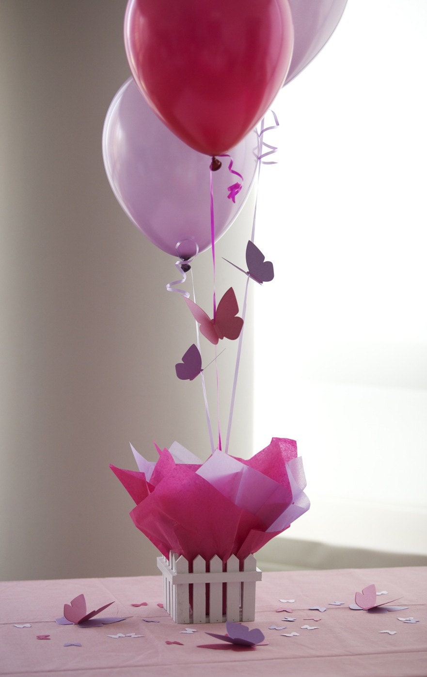 Balloon Decoration With Butterfly