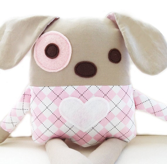 Dog Sewing Pattern Plush Dog Softie Pattern PDF by ...