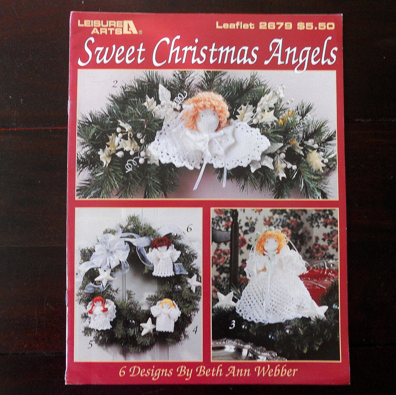 Christmas Crochet Pattern Book Leisure Arts 2679 Sweet