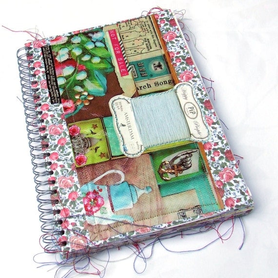 Art Journal Scrap journal Diary photo album notebook