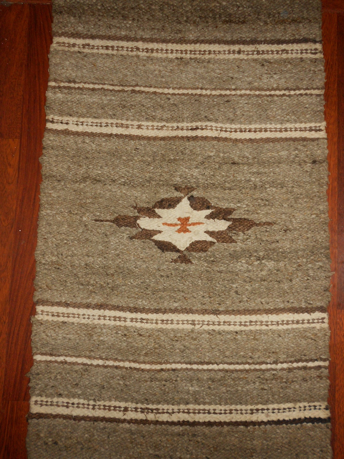 Native American Saddle Blanket/Rug Old Navajo Fort McDowell