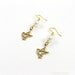 Dove Earrings (Peace, Christmas, Pearl, Bird Jewelry)