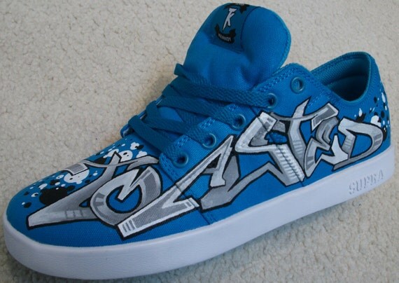 graffiti custom shoes