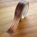 Washi Tape -Wood Grain Pattern -15mm x 10m - Pretty for Forest Parties