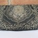 Reserved for Sarah.. Vintage Black Velvet Clutch Purse with Gold Metallic Thread