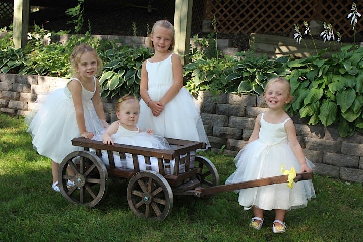 wagon for ring bearer wedding