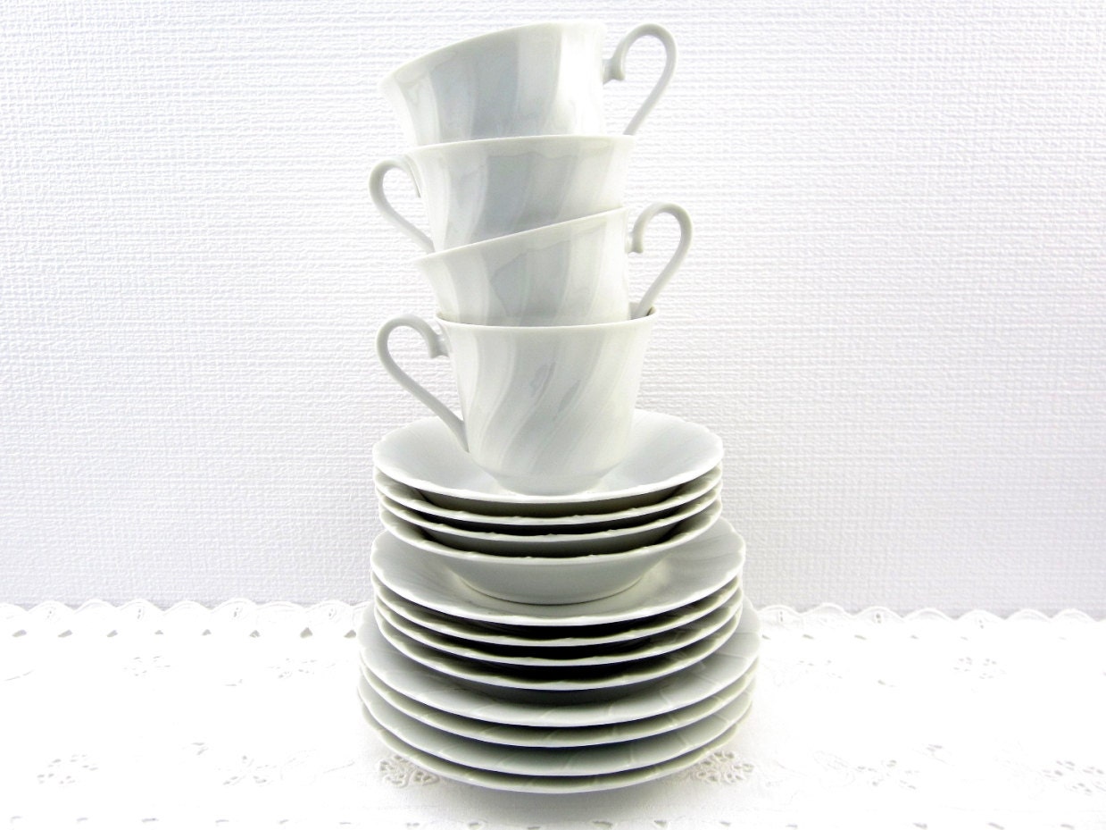 Vintage Sheffield Bone White Porcelain Fine China by Madeinthe50s