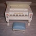 vintage muffy vanderbilt doll furniture piano stool