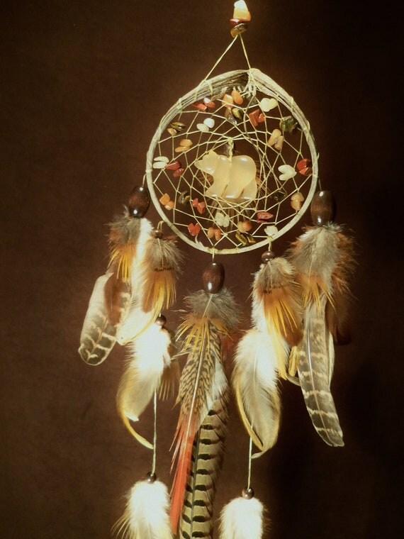 Dream Catcher Bear of the Sun Devils Claw Dream Catcher