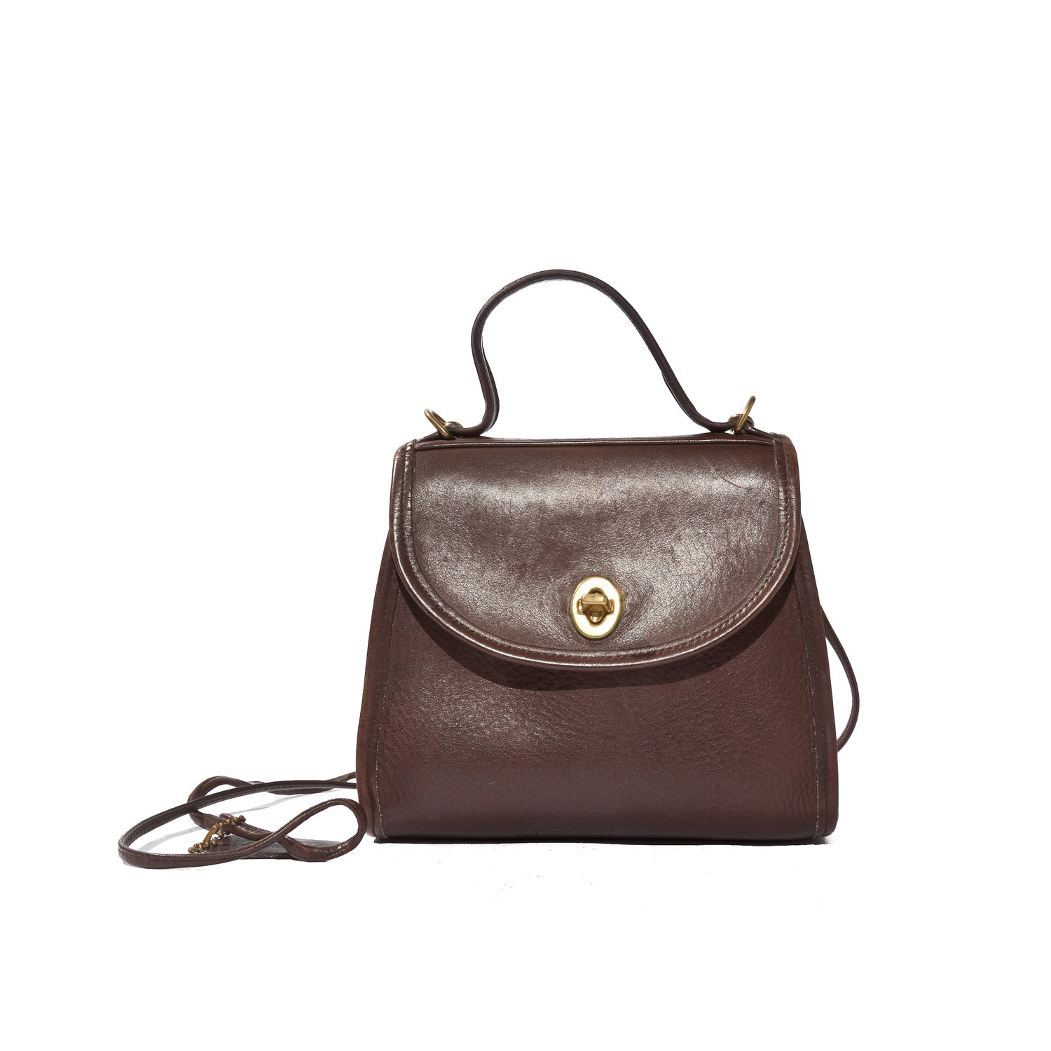 Vintage Coach Bag Tiny Pixie Handbag with Thin Shoulder Strap