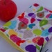 Reusable Eco Friendly Snack Sack Bag 5x6 Ready to ship Pears and Apples with yellow zipper 6x8