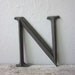 Antique Letter N