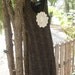 Boho Maxi dress Shabby chic sundress, hippie beach cottage, country girl