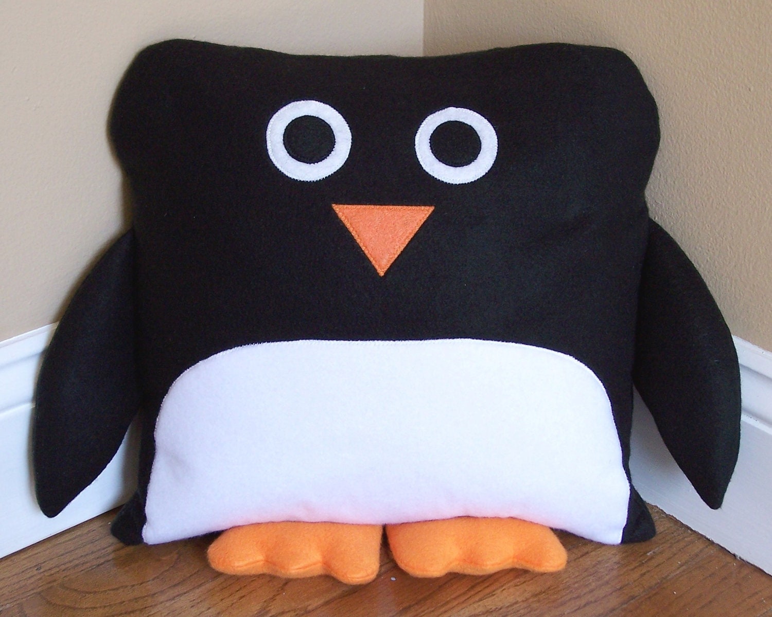 penguin squishy pillow