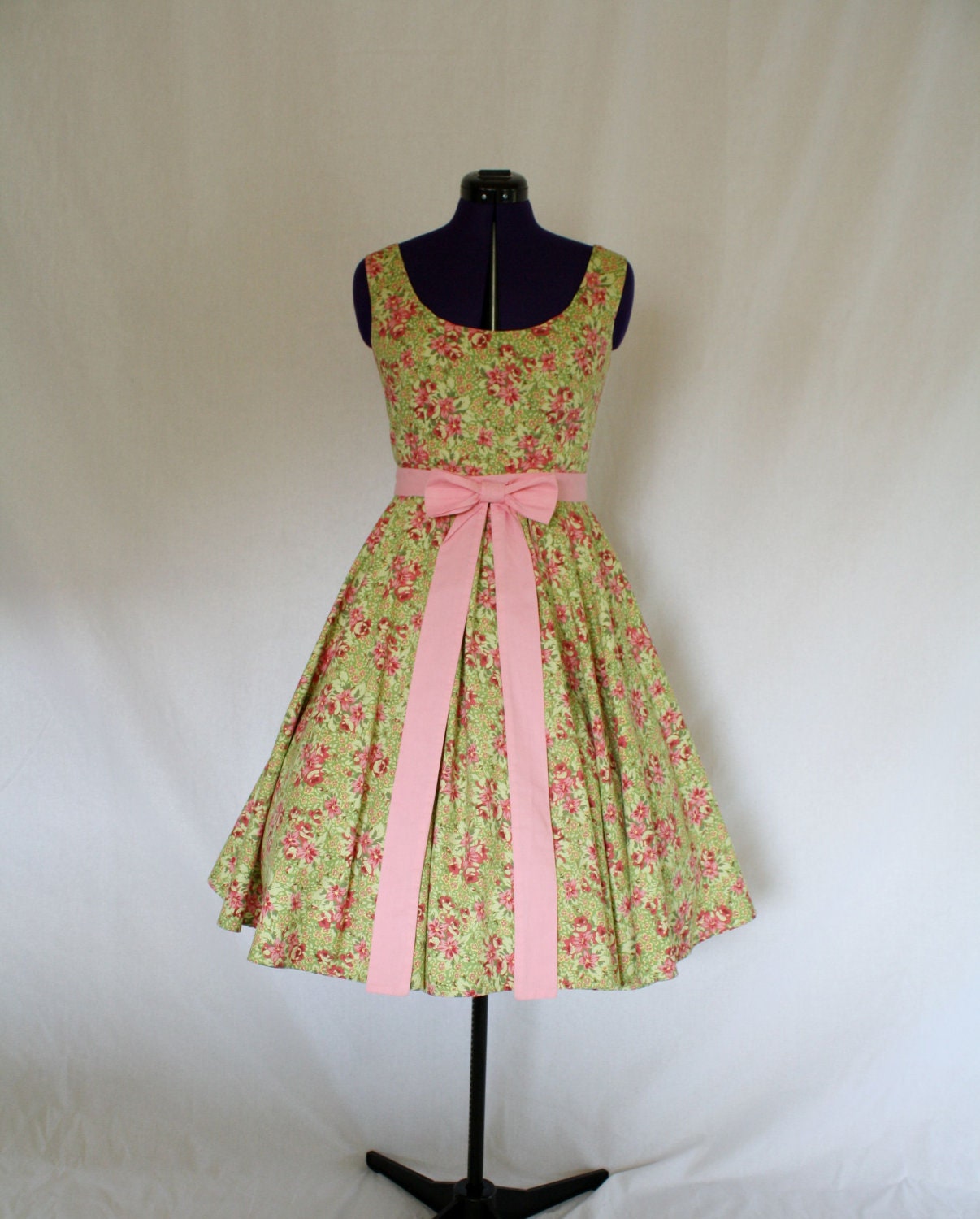 A La Mode Custom Made Swing Dress