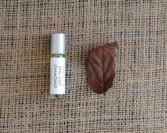 Earl Grey Chamomile Perfume Oil, Roll On Perfume Bergamot Orange Tea Fragrance