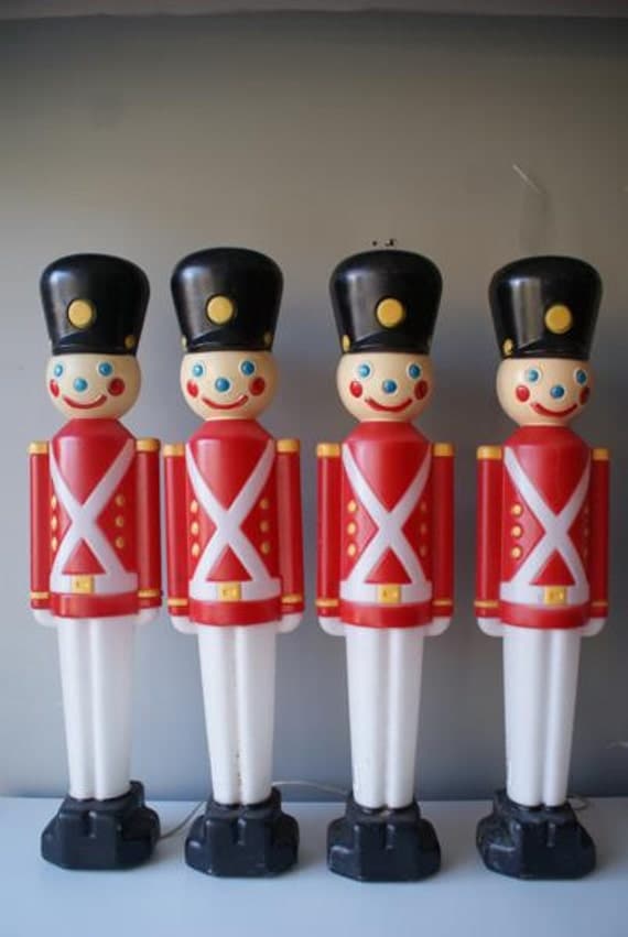 31 inches tall. December Sale Empire Toy Soldiers. Vintage