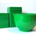Dansk Gourmet Designs Green Mixing Bowl & Containers