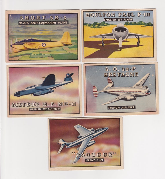 airplane trading cards value