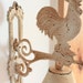 Vintage Cast Iron Rooster Dinner Bell