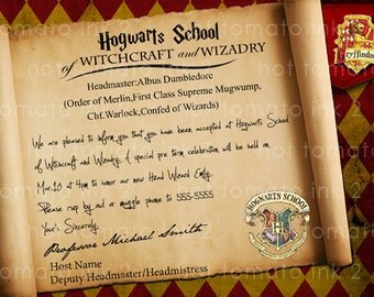 Harry Potter Email Invitations 4