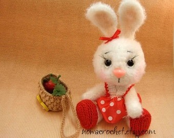 Bunny Albina - amigurumi PDF crochet pattern
