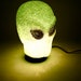 1990s Alien Head Lamp // Stoner Night Light / Kawaii Kitsch Home Decor 1980s Outer Space / cosmic