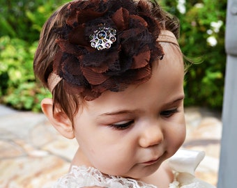 baby flower headband satin crown infant headband items similar to corn fall headband photo prop baby flower headband satin crown infant headband items similar to corn fall headband photo prop