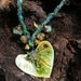 Fairy Leaf Necklace Fae Adornment