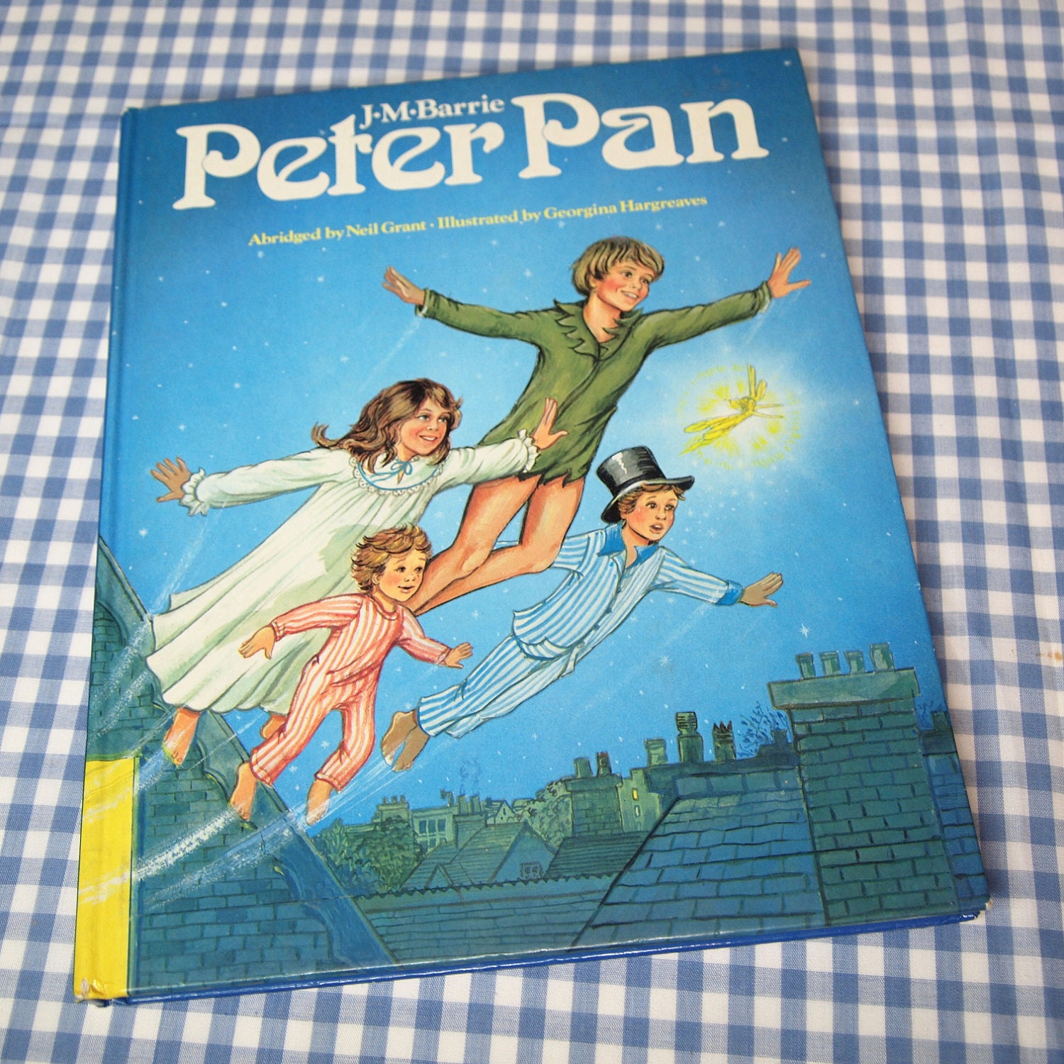 SALE peter pan vintage 1985 children's book