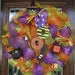 Deco Mesh WHIMSICAL BOO HALLOWEEN Wreath