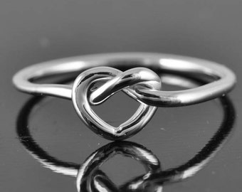 infinity ring double infinity twisted rope sisters best