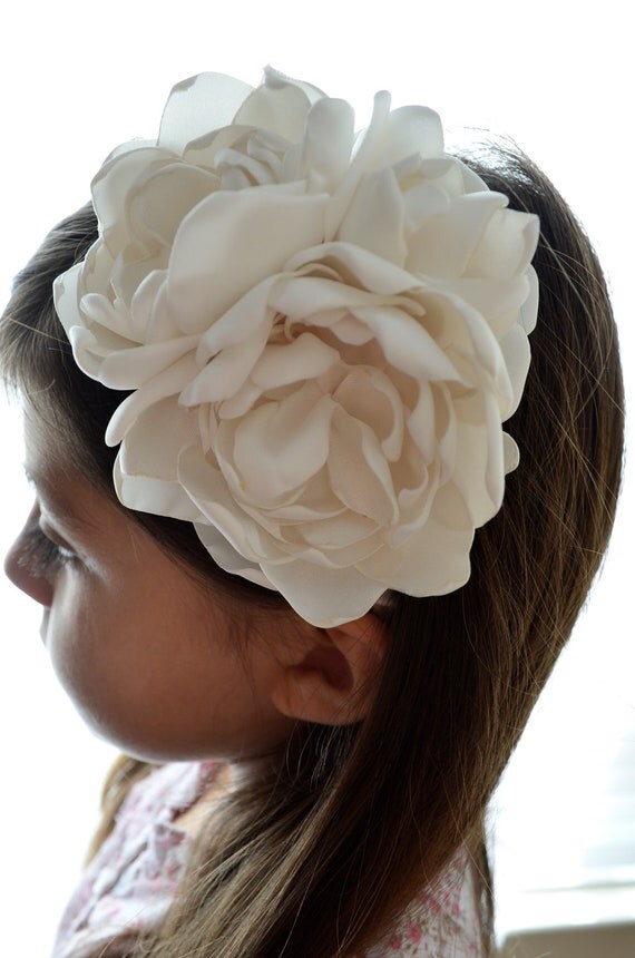large floral headband