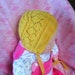 Luxury Hand Knit Baby Bonnet Hat 6M to 9M Merino Wool From a Vintage Pattern