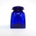 20% OFF Cobalt blue glass flour cookie or sugar jar