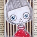 Vampire Halloween Art ACEO Original