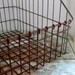 Vintage metal wire basket - Reserved for hundreda