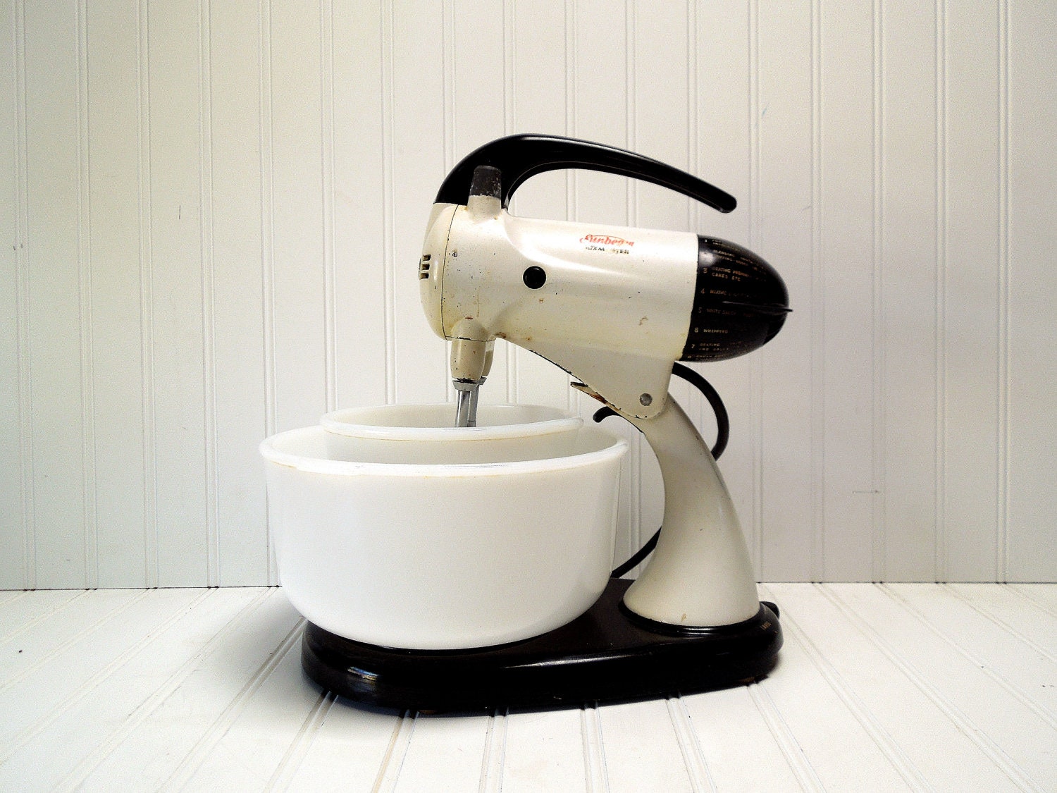 Vintage Sunbeam Mixmaster Model 9 10 Speed Stand Mixer