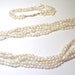 Vintage Multi-Strand Freshwater Pearl Necklace and Bracelet Set