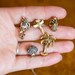 1950's Tie Pins Tiki Tropical Hawaiian Themed MidCentury Collection