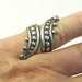 Sterling Silver Wrap Mexico Vintage RING Signed CS on Etsy