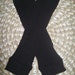 Baby Leg Warmers Chocolate Brown Cable Knit